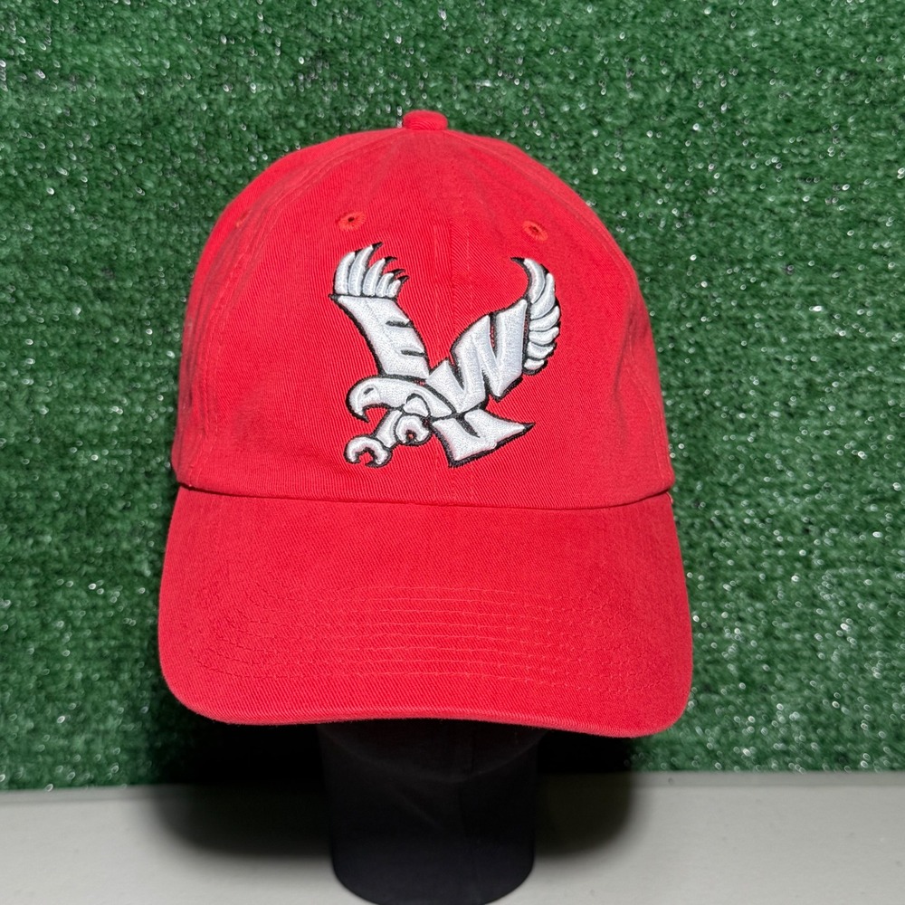 EWU Eastern Washington Eagles Hat Red Adjustable Baseball Cap Unisex One Size